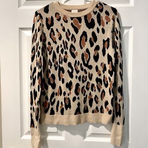 Leopard Print Sweater